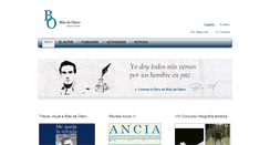 Desktop Screenshot of fundacionblasdeotero.org
